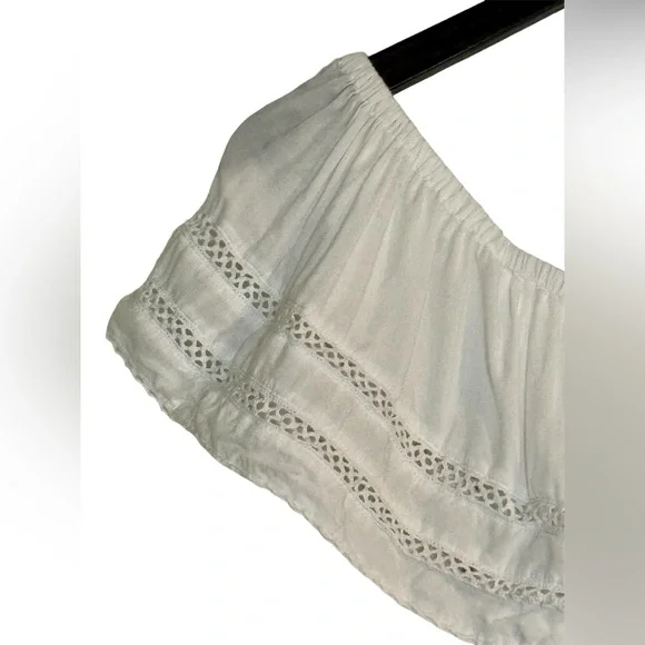 Aritzia Wilfred | Emmie Dress | Oak/White | M - Picture 8 of 10